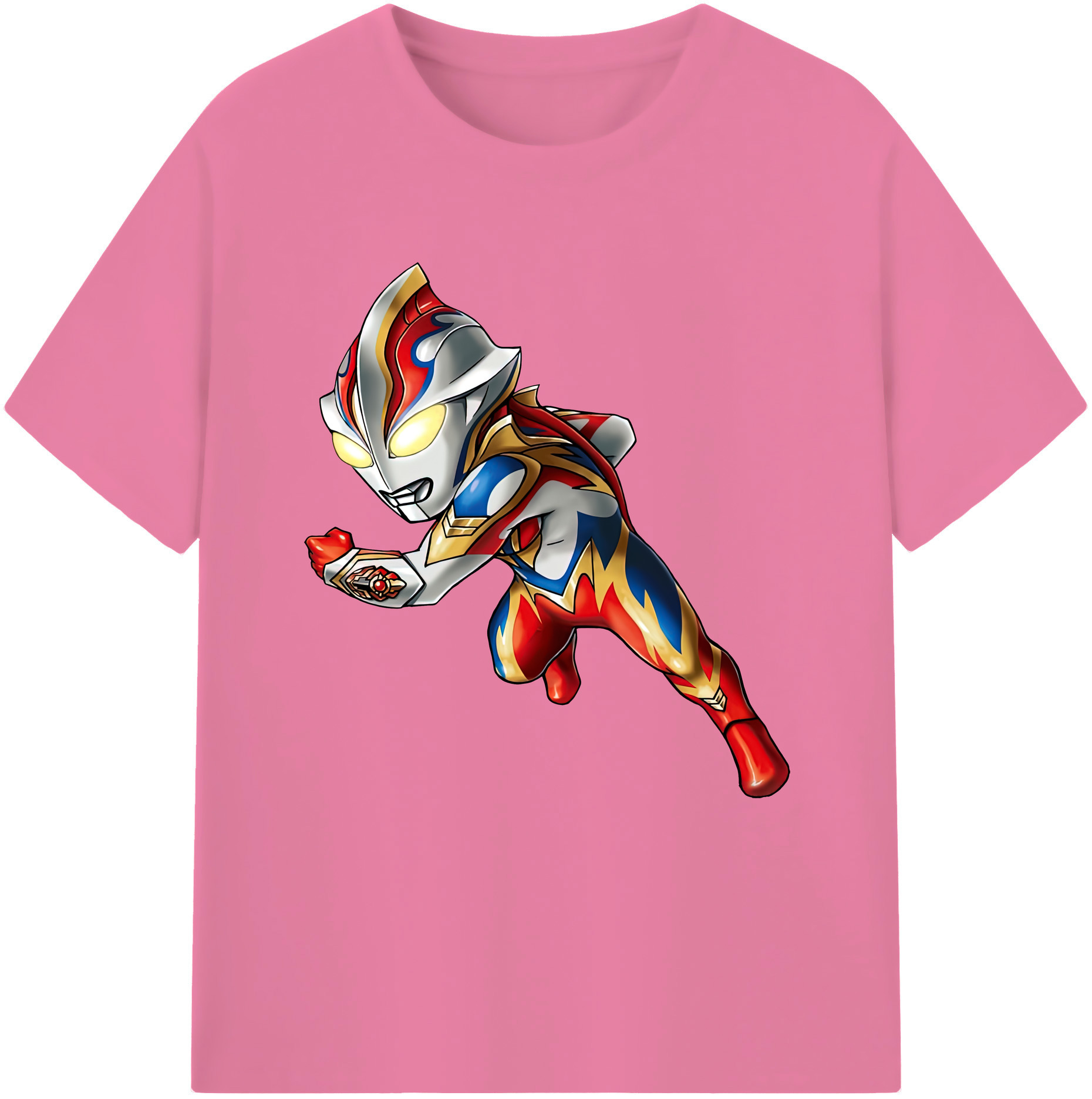（画像用） ウルトラマン Ultraman 綿100％半袖Tシャツ（フロントプリント）